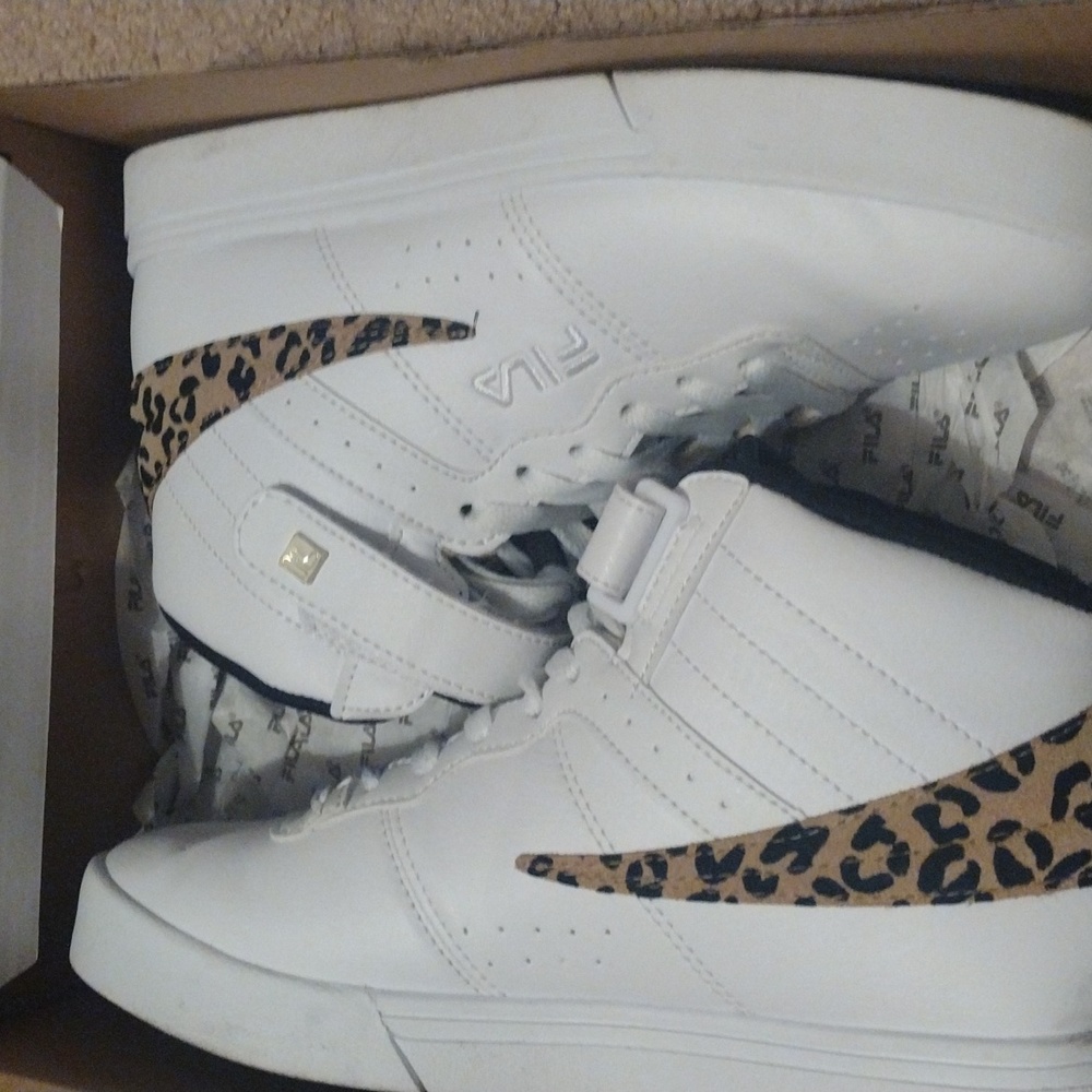 White women's sneakers